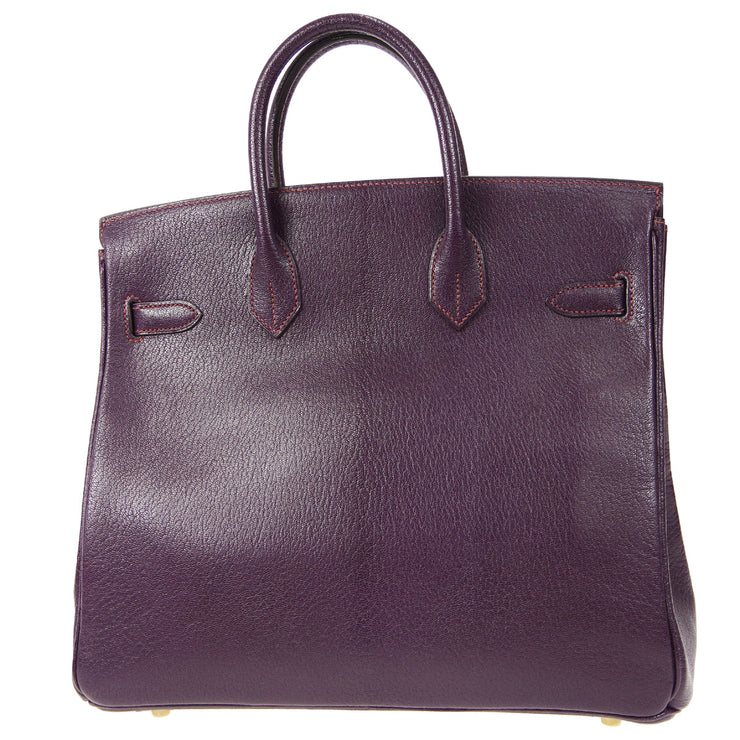 HERMES 2001 HAC 32 Chevre Purple