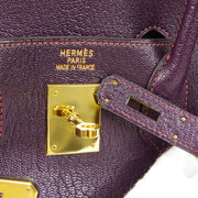 HERMES 2001 HAC 32 Chevre Purple