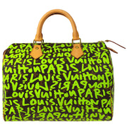 LOUIS VUITTON 2008 SPEEDY 30 MONOGRAM GRAFFITI M93706