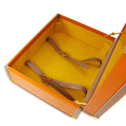 LOEWE Trunk Luggage Bag Orange