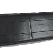 CHANEL 1994-1996 Vertical Straight Flap Medium Black Lambskin