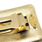 CHANEL Turnlock Hair Barrette Gold 62