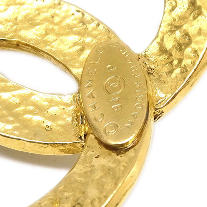 Chanel 1994 CC Gold Chain Pendant Necklace