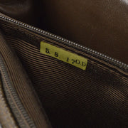 CHANEL 1994-1996 Big CC Vertical Straight Flap Jumbo Brown Caviar