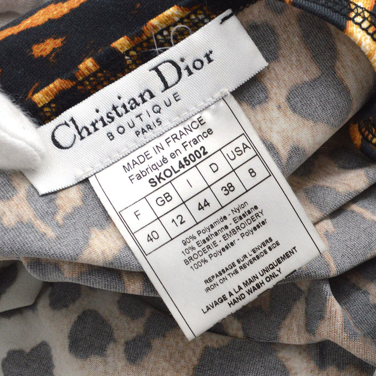 Christian Dior 2000s leopard-print T-shirt #40