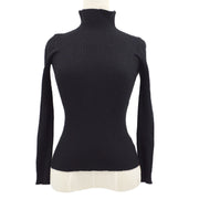 Chanel 1999 Fall stand-up collar cashmere top #42