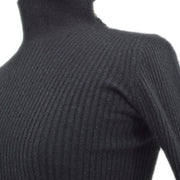 Chanel 1999 Fall stand-up collar cashmere top #42