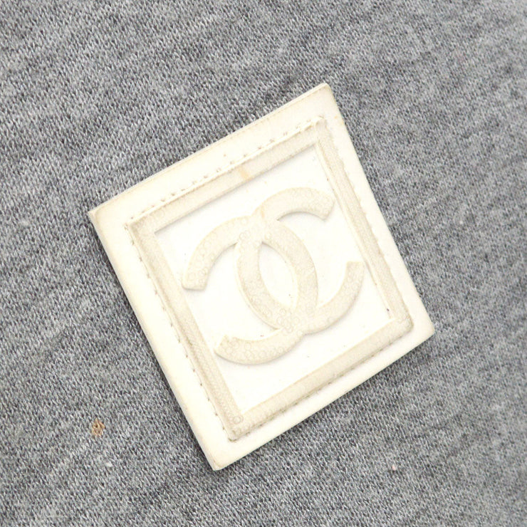 Chanel 2005 Spring logo-patch V-neck hoodie #38