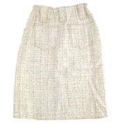 CHANEL 2001 Spring tweed pencil skirt #34