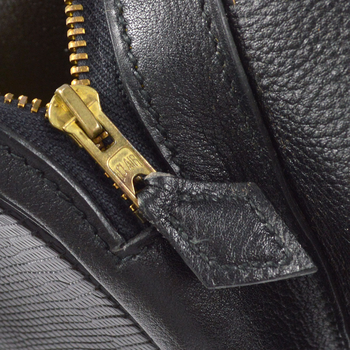 HERMES * 1988 SMAC Black Gulliver Ostrich
