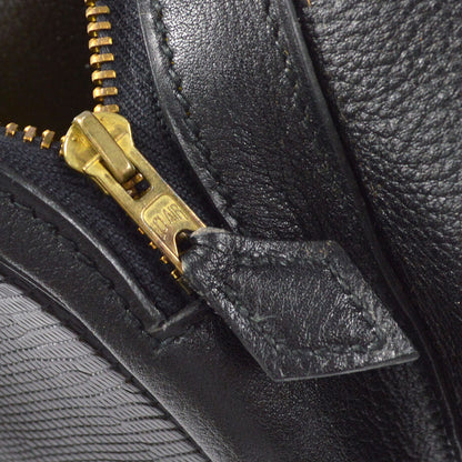 HERMES * 1988 SMAC Black Gulliver Ostrich