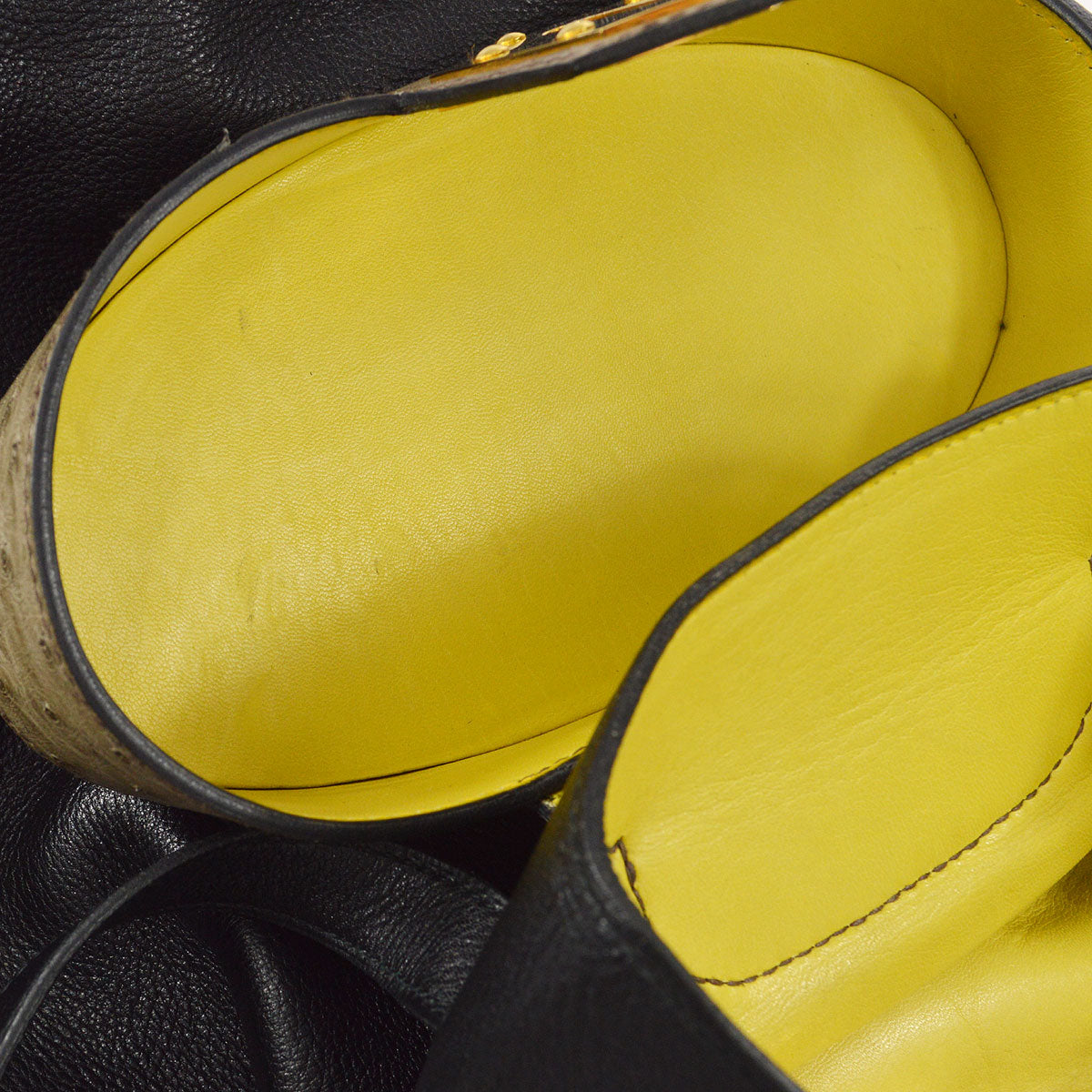 HERMES * 1988 SMAC Black Gulliver Ostrich