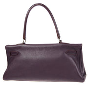 HERMES 2009 SHOULDER KELLY FRINGE Clemence Raisin