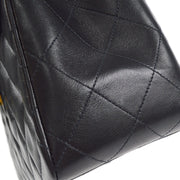 CHANEL 1994-1996 Classic Flap Maxi Black Lambskin