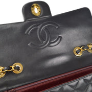 CHANEL 1994-1996 Classic Flap Maxi Black Lambskin