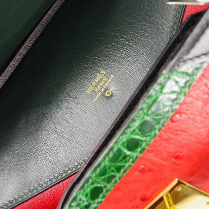 HERMES * 1998 HIMALAYA Red Ostrich