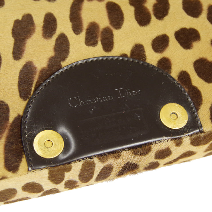 Christian Dior * 2000 Malice Pearl Leopard Handbag