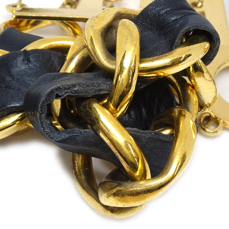 CHANEL 1993 Spring COCO Gold Chain Belt 93P