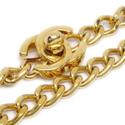 Chanel 1996 Twitlock Gold Chain项链96p