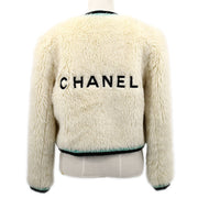 Chanel 1994 Fall Logo Embroidered Collarlessジャケット