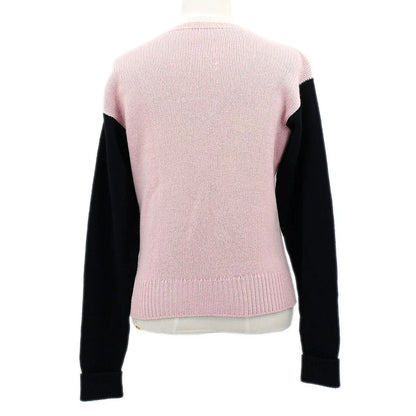 Chanel 1995 Fall shoe-motif cashmere jumper #40