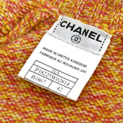 CHANEL 2001 Fall mélange-effect cashmere cardigan #42