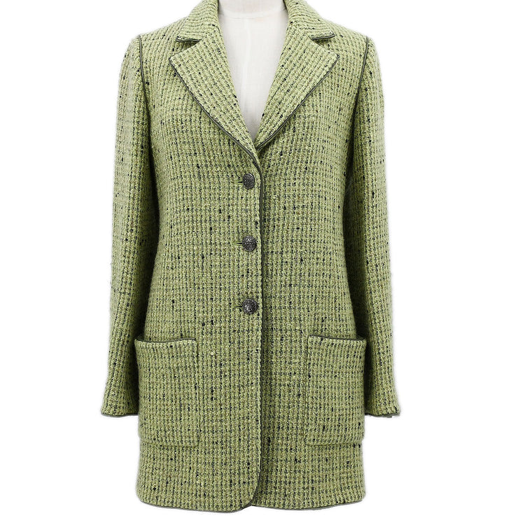 CHANEL 1997 Fall single-breasted tweed jacket #34 – AMORE Vintage Tokyo
