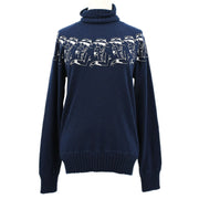 CHANEL 2012 Fall Mademoiselle-motif roll-neck cashmere jumper #38