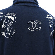 CHANEL 2012 Fall Mademoiselle-motif roll-neck cashmere jumper #38