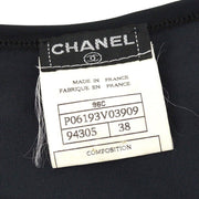 CHANEL 1996 Fall CC sleeveless A-line dress #38