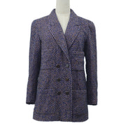 CHANEL 1998 Fall double-breasted tweed jacket #38