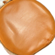 CELINE C Macadam Handbag Beige