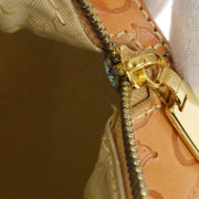 CELINE C Macadam Handbag Beige