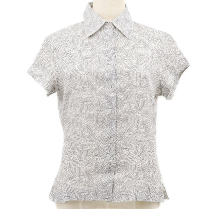 Chanel 1999 Spring Rue Cambon print shirt #38
