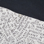 CHANEL 1999 Spring Rue Cambon print shirt #38
