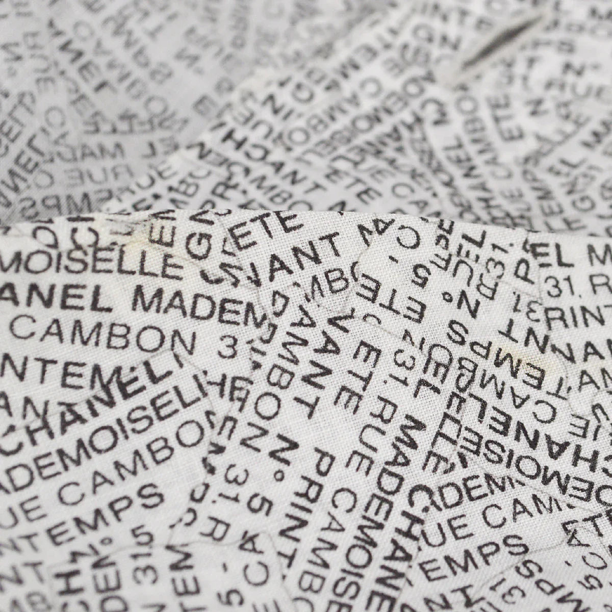 Chanel 1999 Spring Rue Cambon print shirt #38