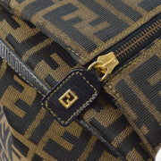FENDI 1980s Zucca Boston 50 Brown