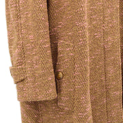 CHANEL 1996 Fall CC-buttons knee-length tweed coat #36