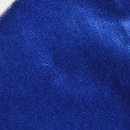 Chanel straight-legged cropped velvet trousers