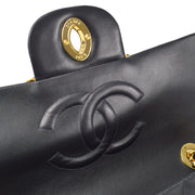 CHANEL 1991-1994 Classic Flap Maxi Black Lambskin