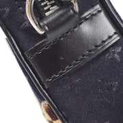 Louis Vuitton 2002 Black Satin Pochette Conte De Fees M92275