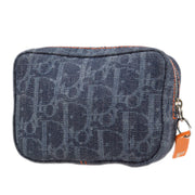 Christian Dior 2005 Flight Trotter Pouch Navy