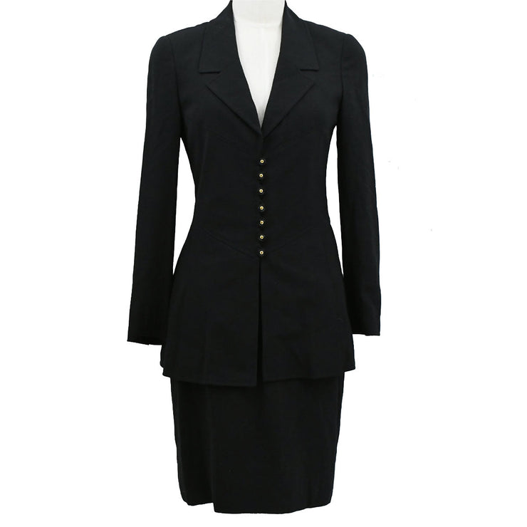Chanel 1997 Spring wool-blend skirt suit #36