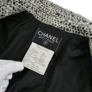 Chanel Fall 1994 single-breasted tweed blazer #42