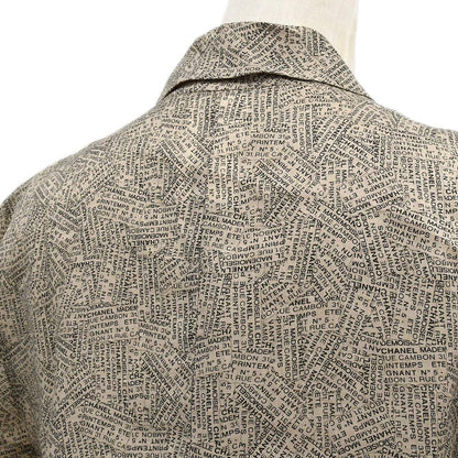 Chanel 1999 Spring Cambon-print shirt dress #42