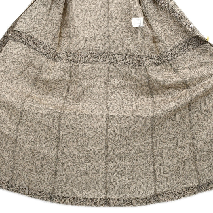 Chanel 1999 Spring Cambon-Print Shird Dress＃42
