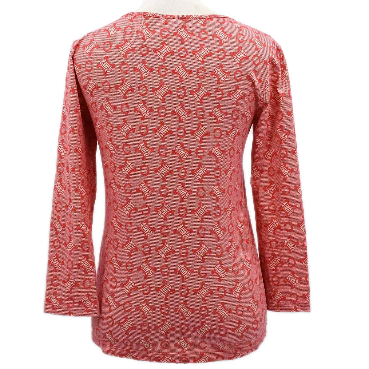 Celine 2000s C Macadam three-quarter sleeved top #L