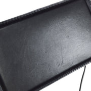 Chanel 1994-19996 Cosmoline Vanity Handbag Black Lambskin