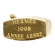 爱马仕（Hermes）Annee Arbre 1998 Cadena padlock Gold Bag Charm Small Good