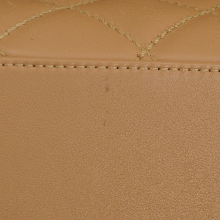 Pink Wild Stitch Quilted Calfskin Mini Surpique Top-Handle Flap Bag Gold  Hardware, 2005